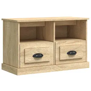 Berkfield TV Cabinet Sonoma Oak 80x35x50 cm Engineered Wood