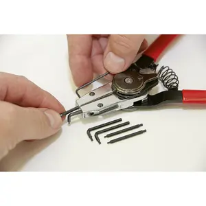 Versatile Quick Change Circlip Pliers with Interchangeable Tips for Precision Work