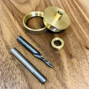 AUKTools Solid Brass Router Inlay Kit