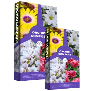 10 Litres Orchid Potting Compost Mix For Orchid Plants & Stronger Roots With Long-Blooming & Improved Water Retention