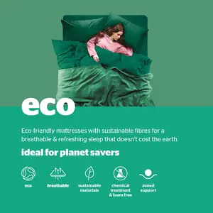 Silentnight Eco Comfort Pocket Sprung 1000 Mattress Kingsize (5')