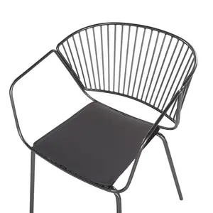 Boghos Dining Chair (Set of 2) Black