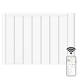 MYLEK Ceramic Panel Heater Radiator Electric with WIFI Smart APP, Programmable Digital Timer