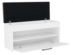 Parma Shoe Cabinet White at an Attractive Price