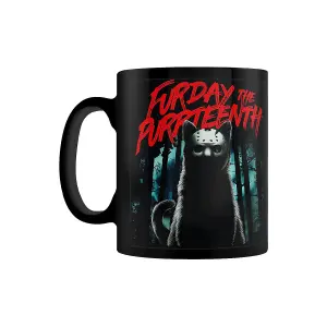 Horror Cats Furday The Purrteenth Mug Black (One Size)