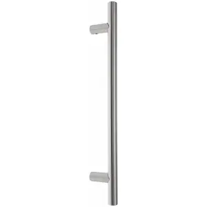 AFIT Satin Stainless Guardsman Pull Handles - Bolt Through 800 x 32 x 600mm