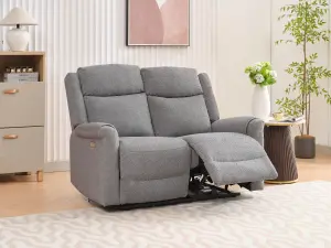 PS Global 3+2+1 Manual Reclining Phoenix Sofa (Grey)