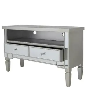 Olympia Mirrored Entertainment Unit / TV Stand