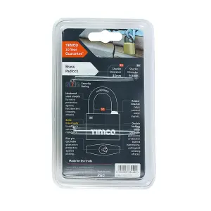 Timco - Brass Padlock (Size 60mm - 1 Each)