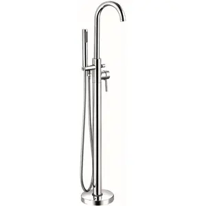 Eliseo Ricci Curve Floor Standing Bath Shower Mixer