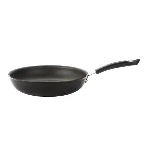 Circulon Total Black Round Hard Anodised Aluminium Induction Suitable Non-Stick Frying Pan Large 31cm