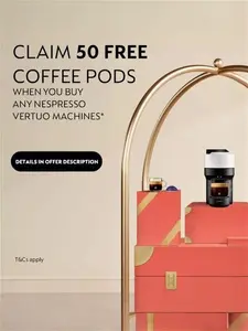 Nespresso Vertuo Pop Coffee Pod Machine By Krups