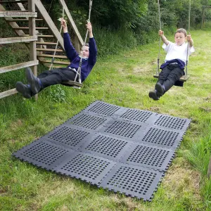 Anti-Slip Playground Safety Mat 4 Pack