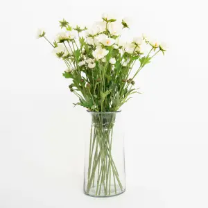 Blooming Artificial - 24-Pack of Artificial Cosmo Flower Stems - Indoor Use