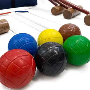 Garden Croquet Set - Cottage 6 Player - Durable