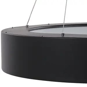 Metal LED Pendant Lamp Black LENYA