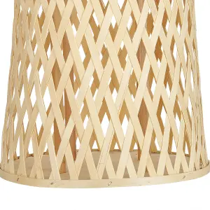 Beliani Boho Lantern MACTAN Wood Natural