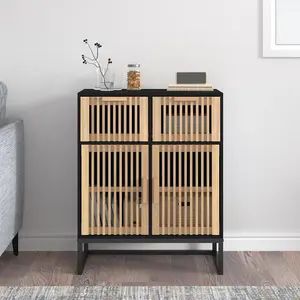 Berkfield Sideboard Black 60x30x75 cm Engineered Wood