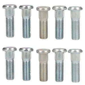 M12 x 1.5 Replacement Wheel Studs for Trailer Suspension Hubs Hub Pack of 10