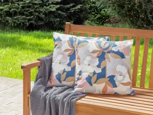 Set of 2 Outdoor Cushions VEREZZI Multicolour