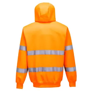 Portwest Hi-Vis Zip Front Hoodie