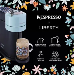 Nespresso Liberty Vertuo Next Coffee Machine, Teal