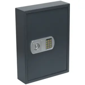 Secure Electronic Combination Key Cabinet Safe for 100 Keys - Heavy Duty Design