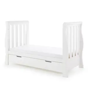 Stamford Luxe Cot Bed White