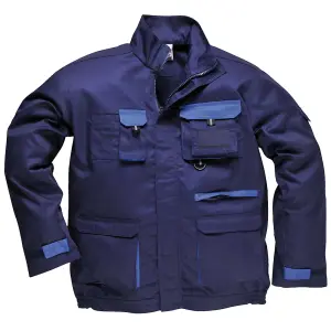 Portwest Mens Contrast Hardwearing Workwear Jacket (TX10)