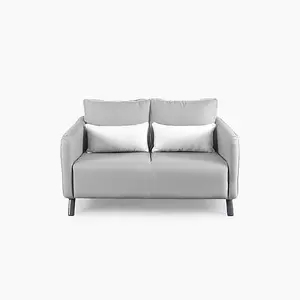 Emelda Grace Chloe Small Sofa - Grey