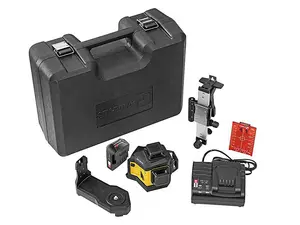 Stabila LAX 600 Multi-Line Laser Level with 12V Li-ion Battery and Accessories