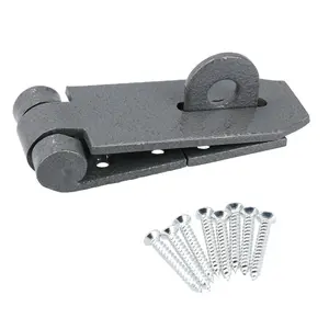 89 x 38mm Hasp And Staple Security Garage Shed Gate Door Latch Lock