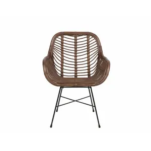 Mcnally Dining Chair Brown