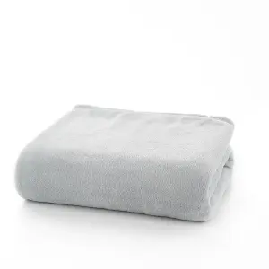 SuperSoft Warm Snuggle Throw 140x180cm Silver