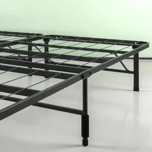 Buchman SmartBase Metal Bed Frame Black / Double (4'6)