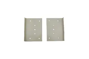 Windowparts Cabinet Hinge Repair Bracket - Cream - Without Hole - 125584