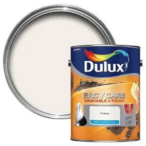 Dulux Easycare Washable & Tough Timeless Matt Wall & ceiling Emulsion paint, 5L