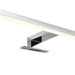 Nordlux Marlee 3000K Bathroom Wall Light in Chrome 50cm Width