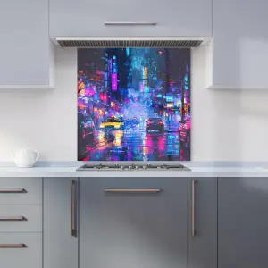 Dante Mercer: 00024 Premium Glass Kitchen Splashback W600mm x H600mm