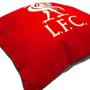 Liverpool FC YNWA Filled Cushion Red/White (One Size)