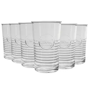 Bormioli Rocco - Officina 1825 Highball Glasses - 475ml - Pack of 6