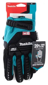 Makita P-84470 Advanced ANSI 2 Impact-Rated Demolition Large Gloves 2x Pair