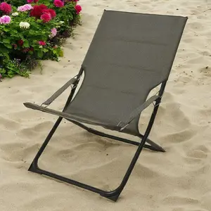 URBNLIVING 93cm Height Green 4 Position Adjustable Folding Chair