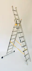 Sterk Systems Triple Section 9  Rung Combination Ladder