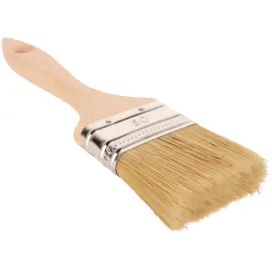 Paint Brush for a Smooth Finish Painting with Emulsion, Gloss, Satin Paints on Walls, Ceilings, Wood, Metal - 50 mm