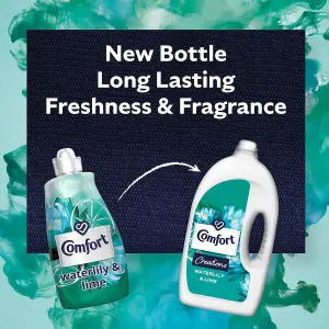 Comfort Fabric Conditioner Lasting Fragrance Waterlily & Lime 2.49L, 83W, 2 Pk