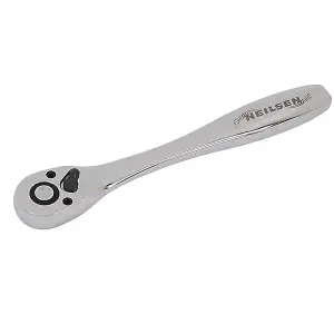 3/8" Drive Ratchet Handle Mustang 72 Teeth Quick Release Professional (Neilsen CT3194)