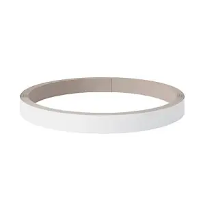 GoodHome Garcinia Light grey Worktop edging tape, (L)10m (W)19mm