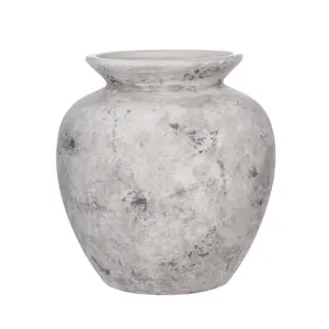 Rustic Grey Vase, 27cm