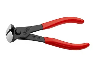 Durable Knipex End Cutting Nippers with PVC Grip - 160mm Precision Tool